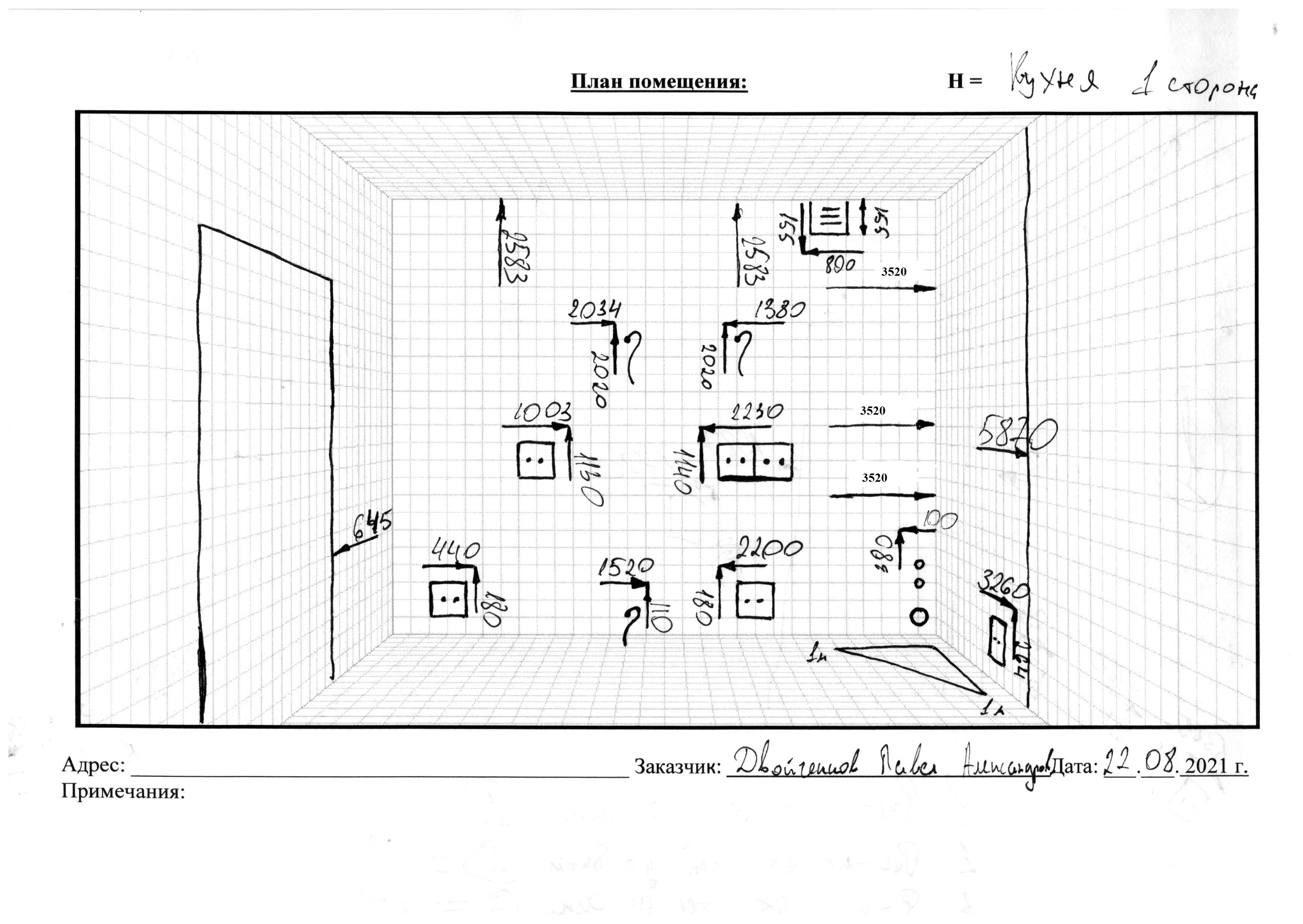 Замер углов