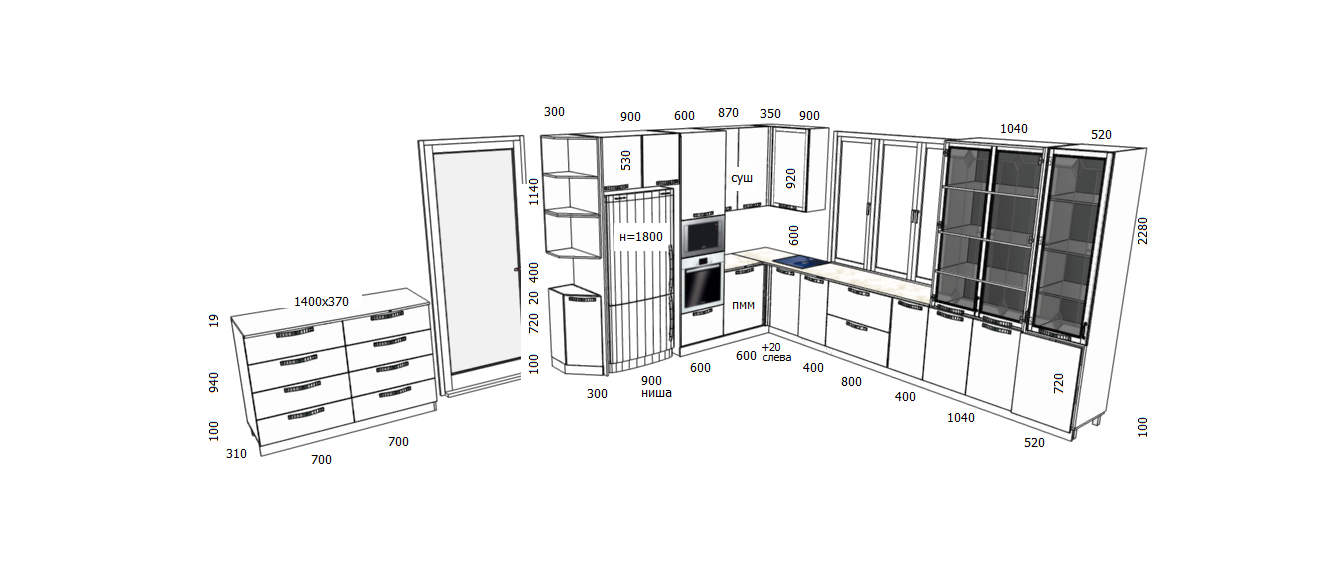 Замер углов