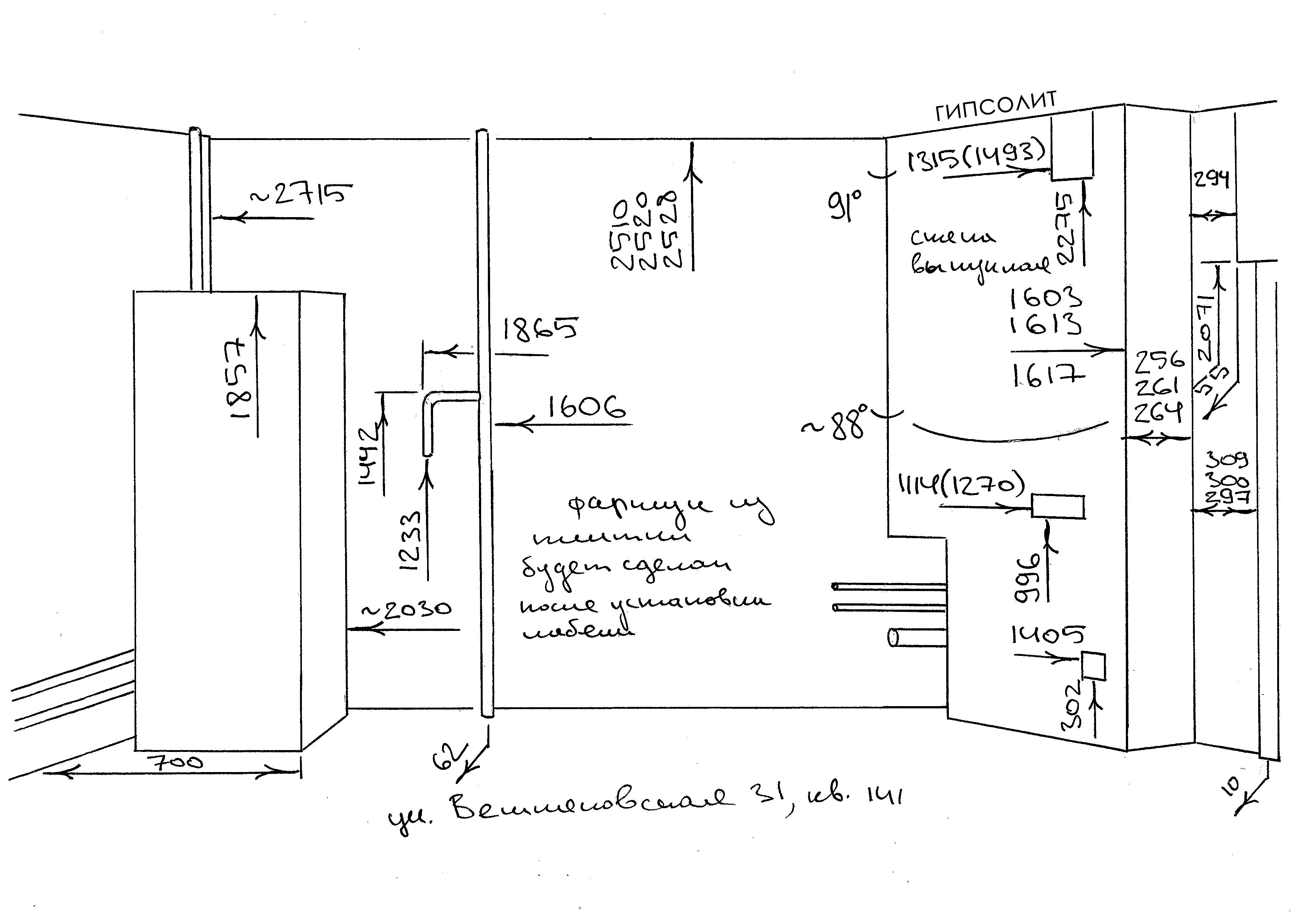 Замер помещения