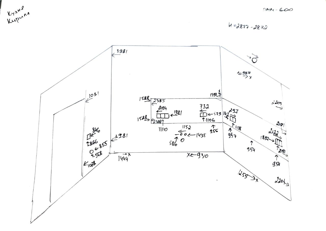 Замер помещения