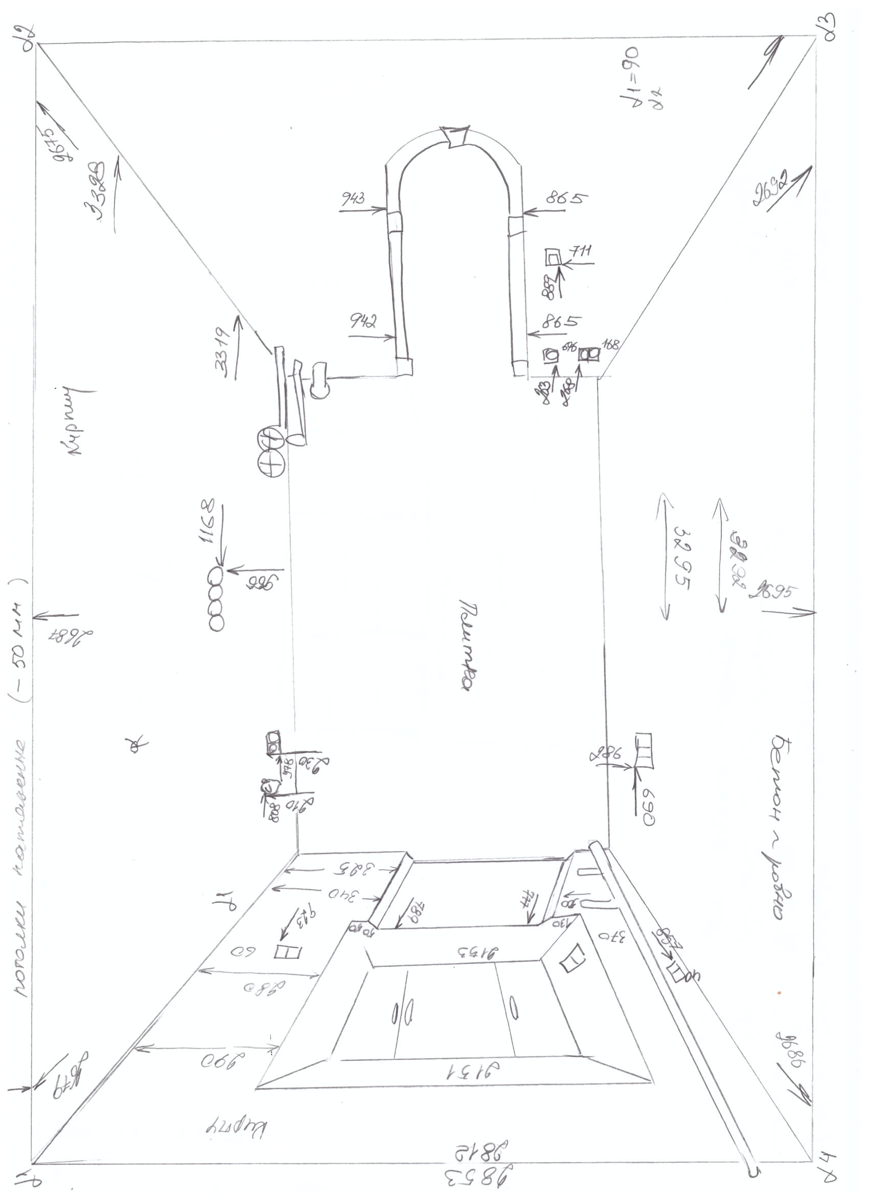 Замер помещения